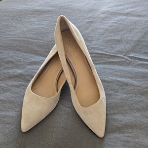 Franco Sarto Suede Heels